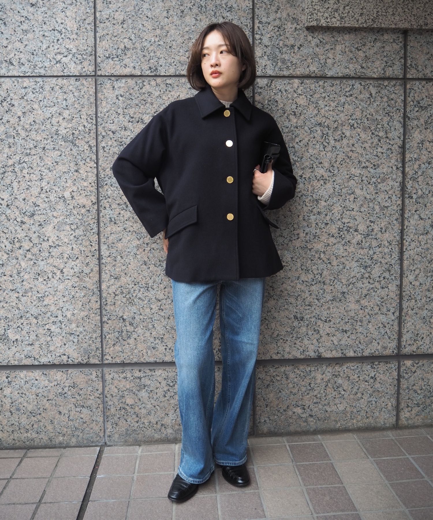 qualite「【Healthy DENIM】Pink Pepper ストレートデニム」|デニム|