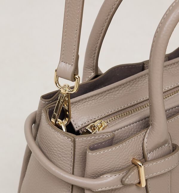 LOWELL things「Lien/レザー3層2WAYトート」|トートバッグ|