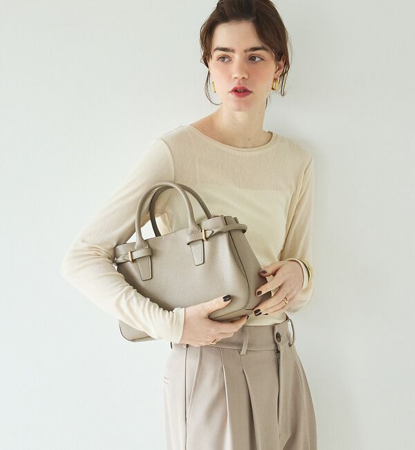 LOWELL things「Lien/レザー3層2WAYトート」|トートバッグ|