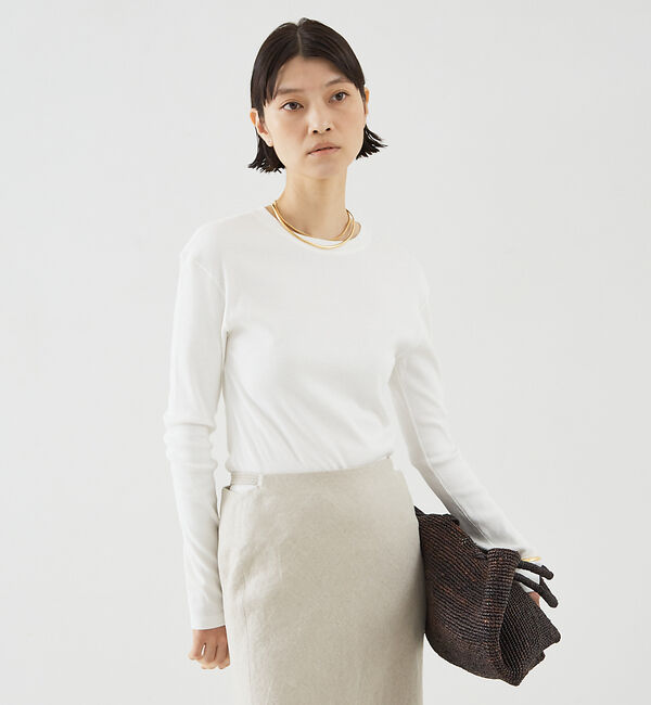 The Store by C' 「【COCUCA】リブプルオーバー」|Tシャツ・カットソー|