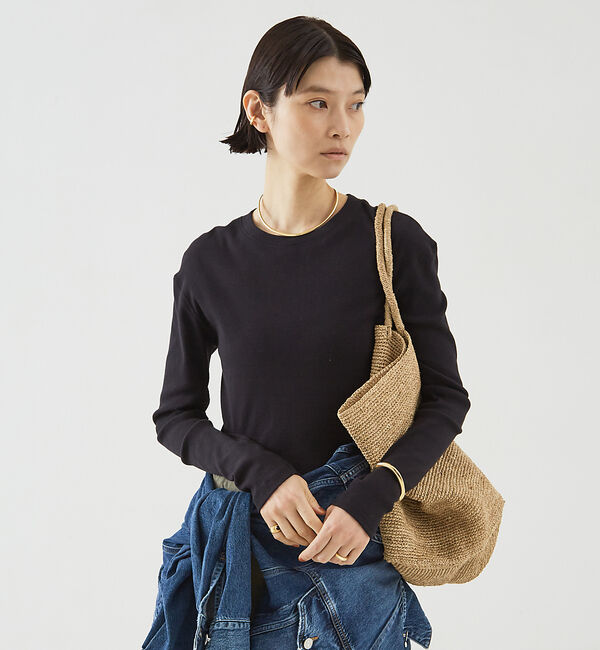 The Store by C' 「【COCUCA】リブプルオーバー」|Tシャツ・カットソー|