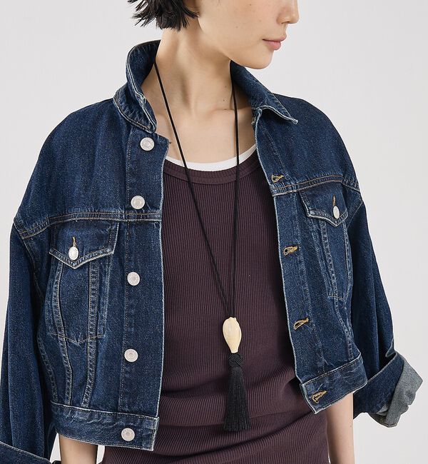 The Store by C' 「【AYLLON】CASATI NECKLACE／タッセルネックレス」|ネックレス|ホワイト