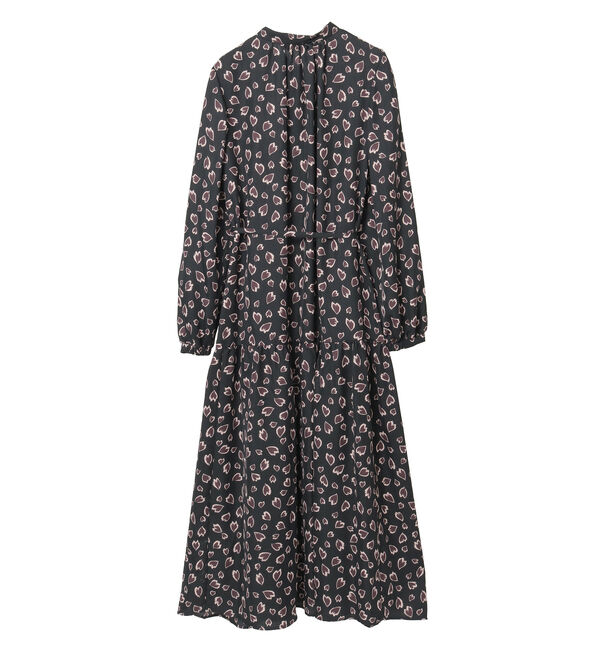 TIARA「レオパードプリントティアードワンピース」|ワンピース|