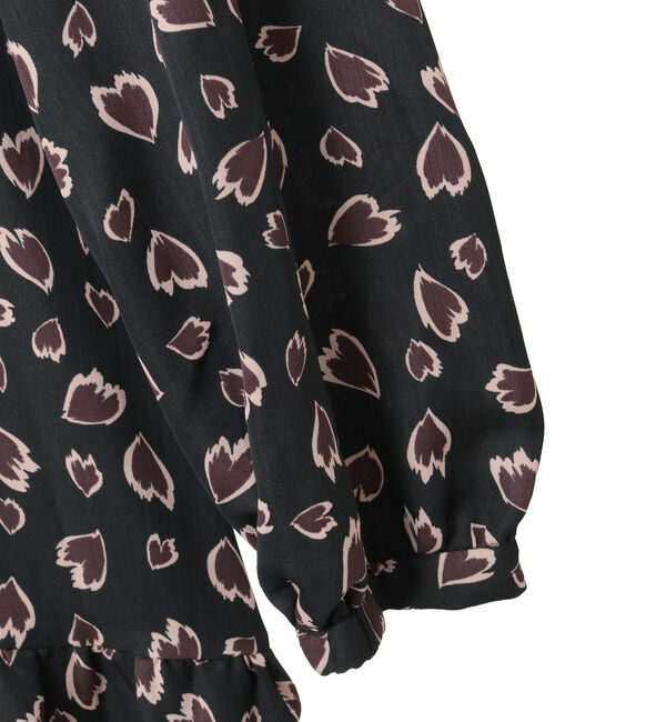 TIARA「レオパードプリントティアードワンピース」|ワンピース|