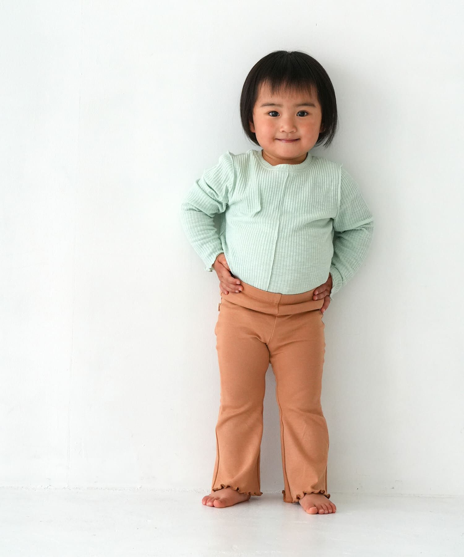 URBAN RESEARCH DOORS「Pippi+Lotta　Flare cotton pants(KIDS)」|その他|ベージュ