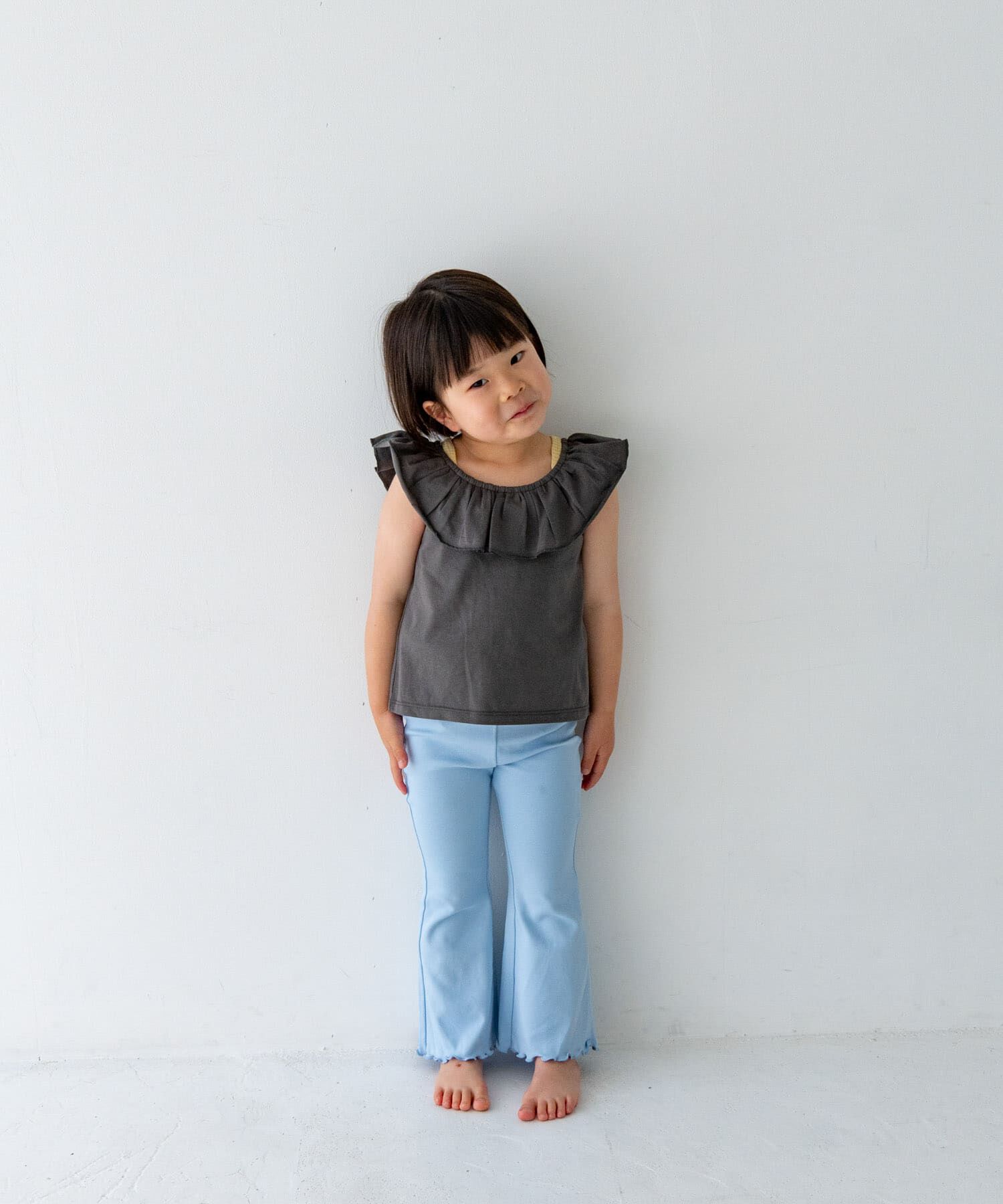 URBAN RESEARCH DOORS「Pippi+Lotta　Flare cotton pants(KIDS)」|その他|