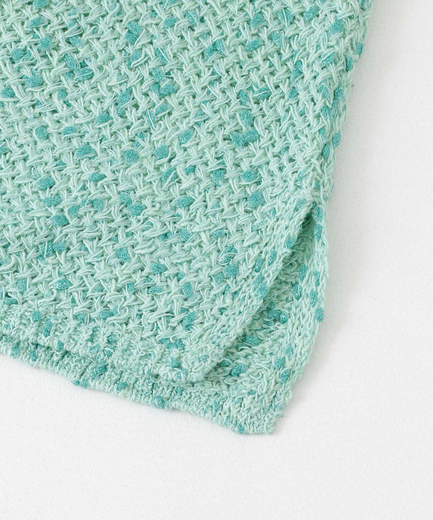 URBAN RESEARCH ROSSO「透かし編みラメニット」|ニット・セーター|