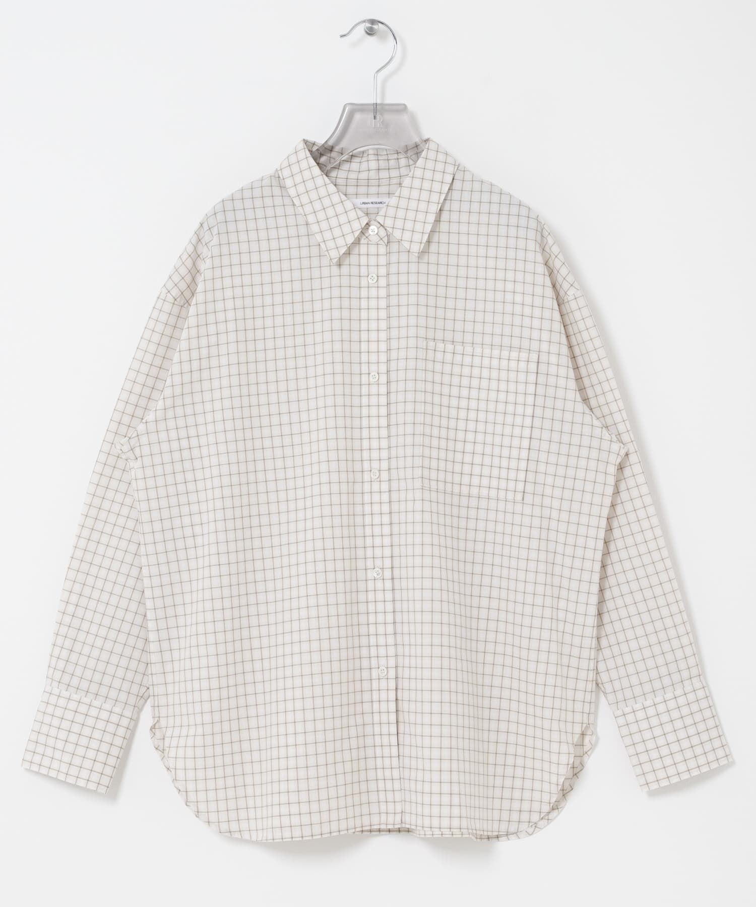 URBAN RESEARCH「レギュラーカラーチェックシャツ」|シャツ・ブラウス|