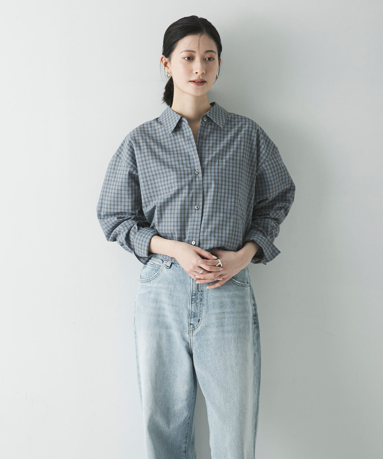 URBAN RESEARCH「レギュラーカラーチェックシャツ」|シャツ・ブラウス|