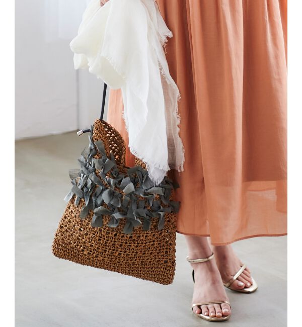 le.coeur blanc「ペーパーリボンショルダー」|ショルダー・メッセンジャー|