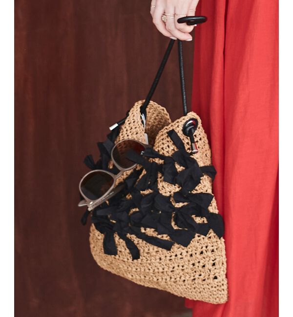 le.coeur blanc「ペーパーリボンショルダー」|ショルダー・メッセンジャー|