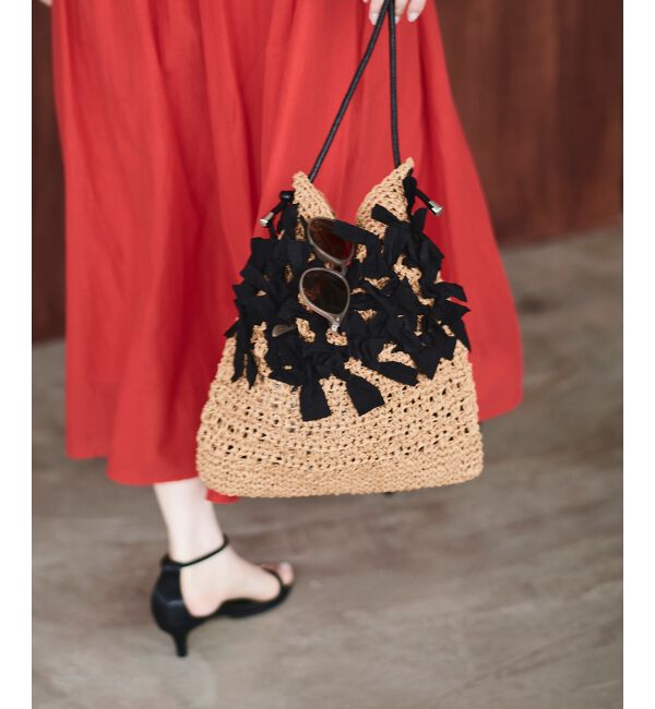 le.coeur blanc「ペーパーリボンショルダー」|ショルダー・メッセンジャー|