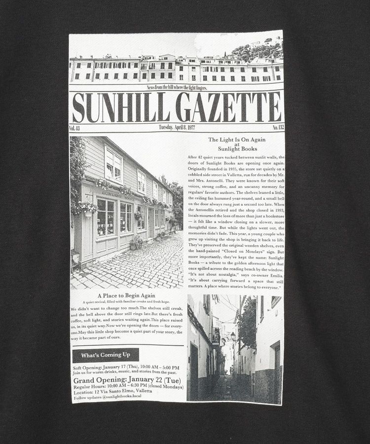 AMERICAN HOLIC「News paperスウェット」|スウェット・ジャージ|