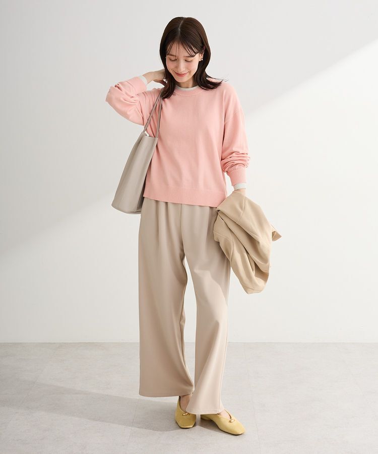 Green Parks「楽ちんリップルワイドパンツ」|その他|