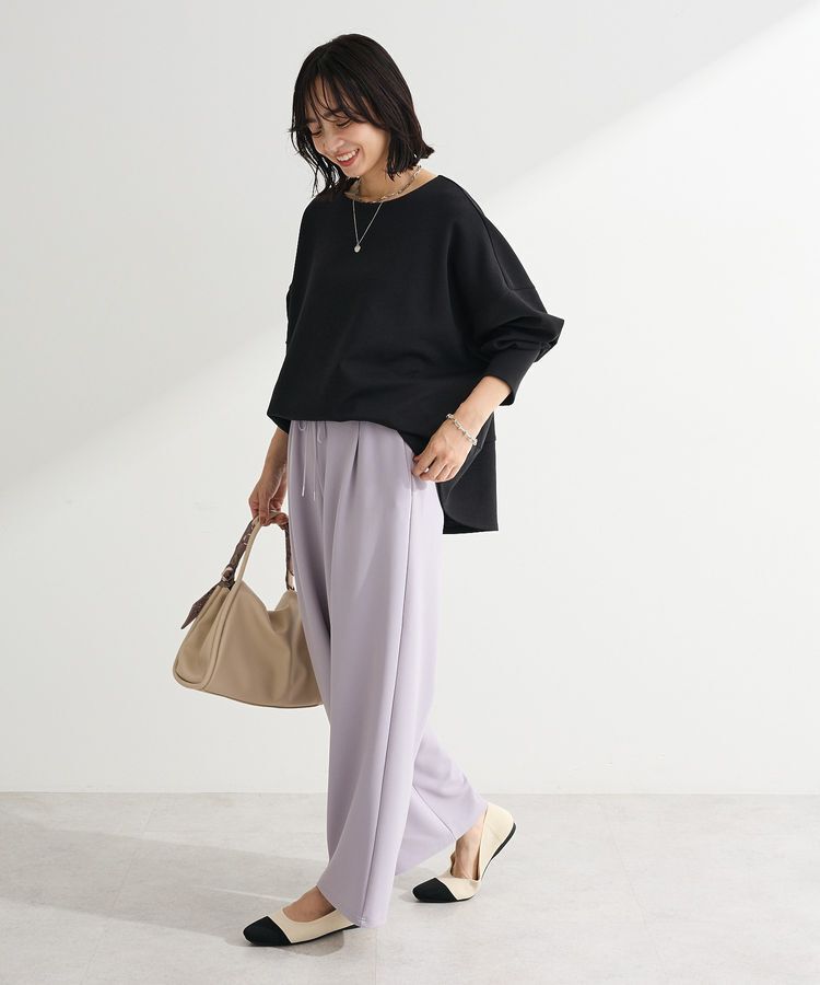 Green Parks「楽ちんリップルワイドパンツ」|その他|