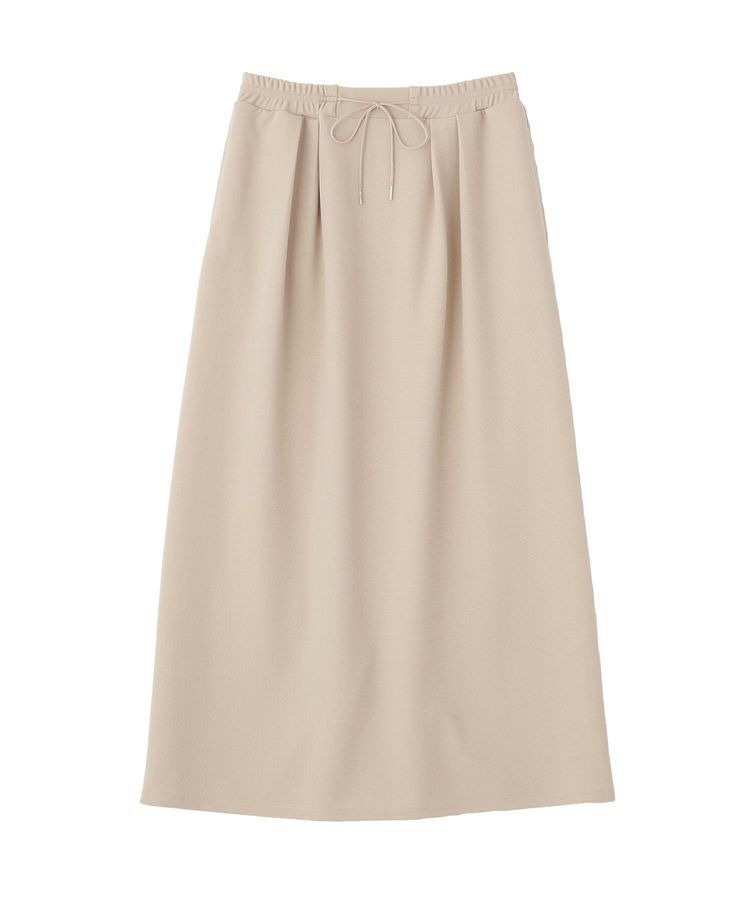 Green Parks「楽ちんリップルIラインスカート」|タイト|