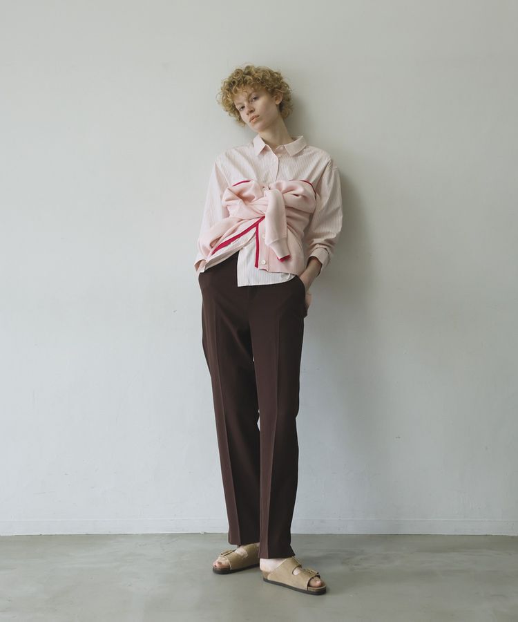 GARAGE OF GOOD CLOTHING「配色リブダブルジャガードカーディガン」|カーディガン|