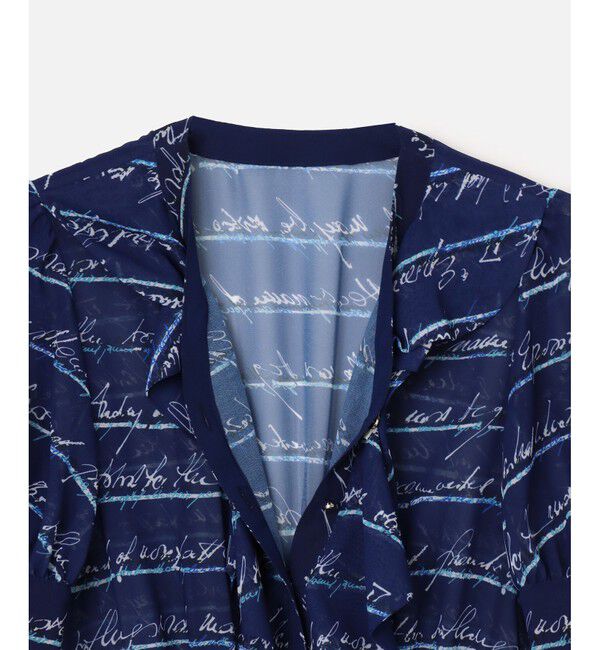 LOULOU WILLOUGHBY「【LOULOU WILLOUGHBY】RATTIレタードボーダーワンピース」|ワンピース|