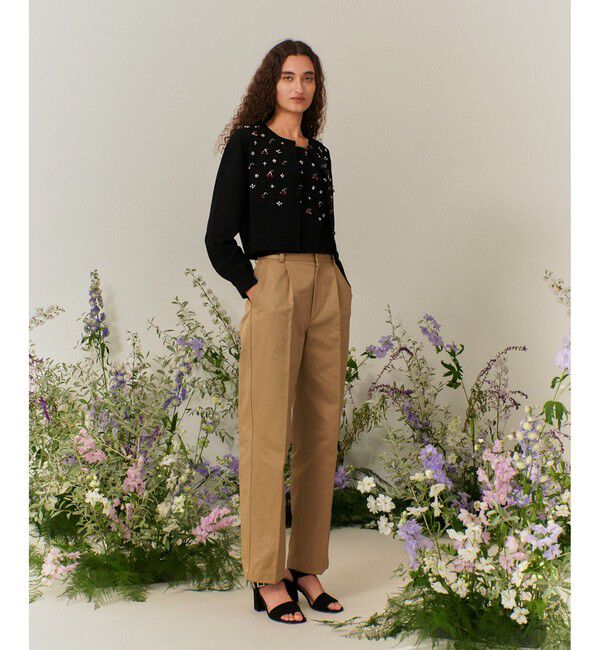 LOULOU WILLOUGHBY「【LOULOU WILLOUGHBY】CHERRYビジュータンク」|ニット・セーター|