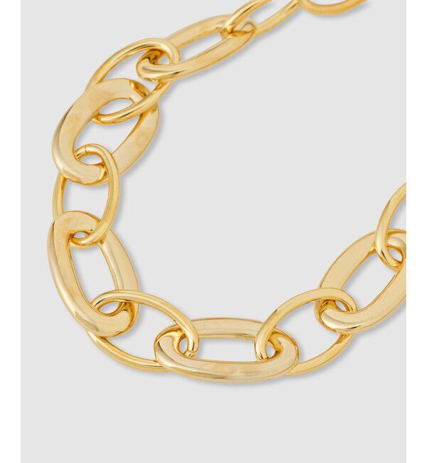 allureville「オーバルビッグチェーンネックレス」|ネックレス|