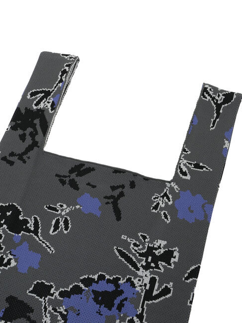 Samansa Mos2「花柄スポンディッシュニットバッグ」|その他|