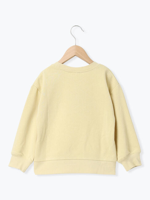 Samansa Mos2 Lagom「クロワッサンさがら刺繍トレーナー」|Tシャツ・カットソー|