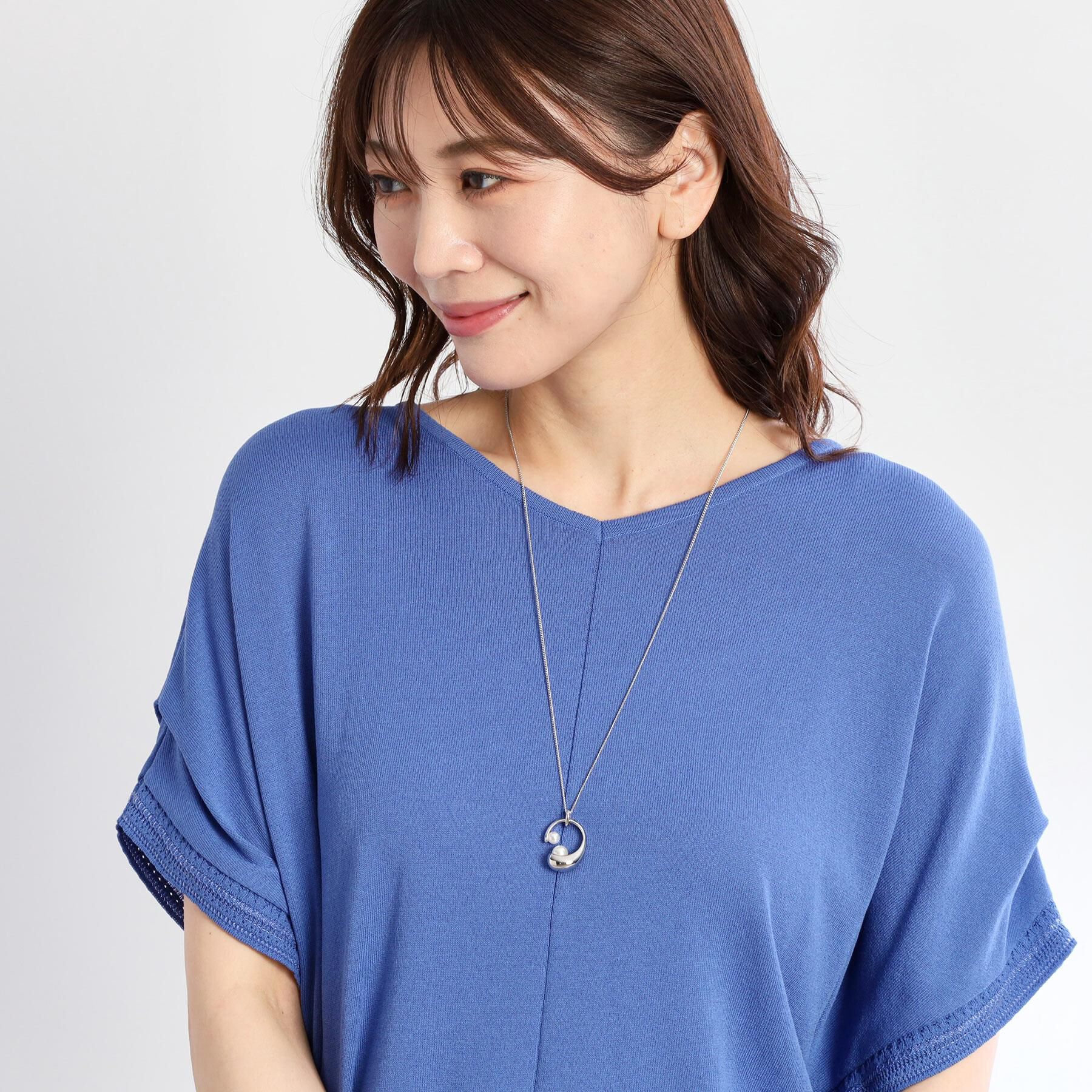 Reflect「【選べる7色◎／手洗い可／二の腕カバー】半袖ニット」|ニット・セーター|