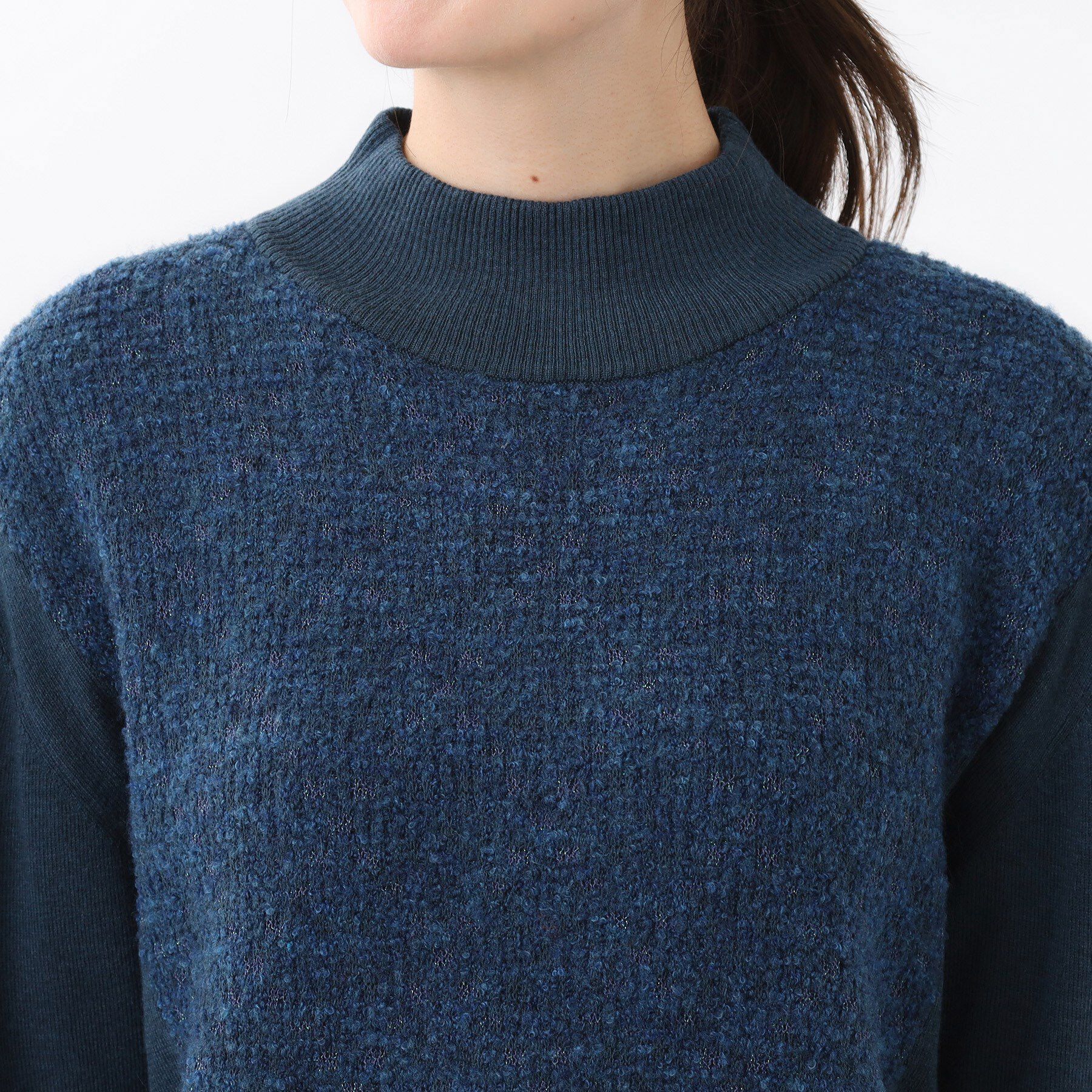 Reflect「アーガイル柄ハイネックニット」|ニット・セーター|