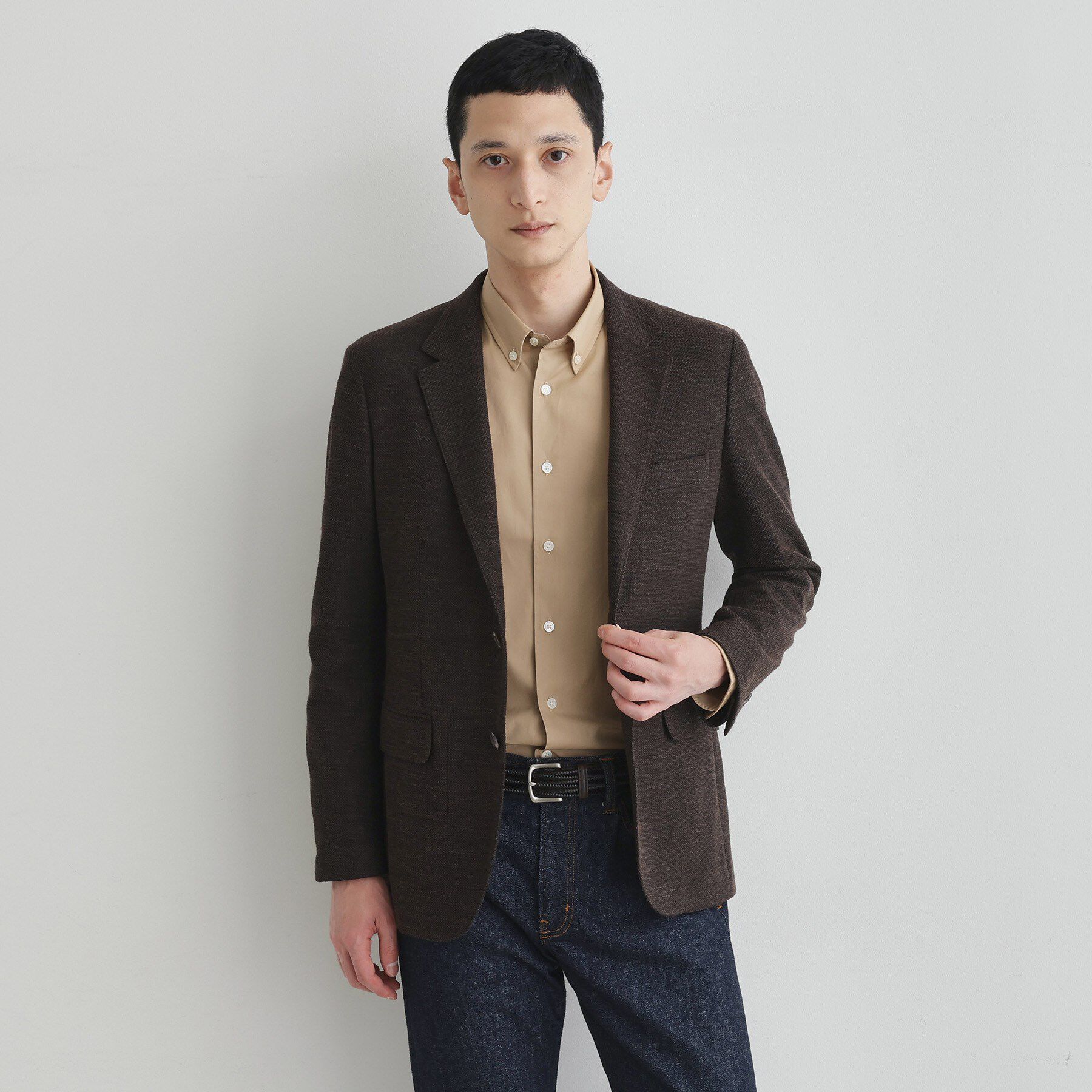 TAKEO KIKUCHI「【LIMITED】ワンポイント刺繍ボタンダウンシャツ」|シャツ・ブラウス|