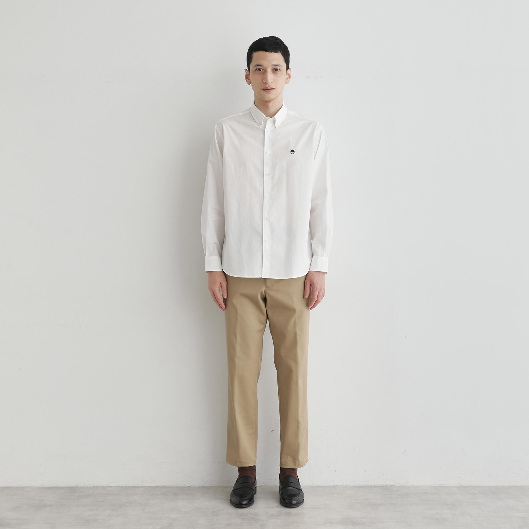 TAKEO KIKUCHI「【LIMITED】ワンポイント刺繍ボタンダウンシャツ」|シャツ・ブラウス|