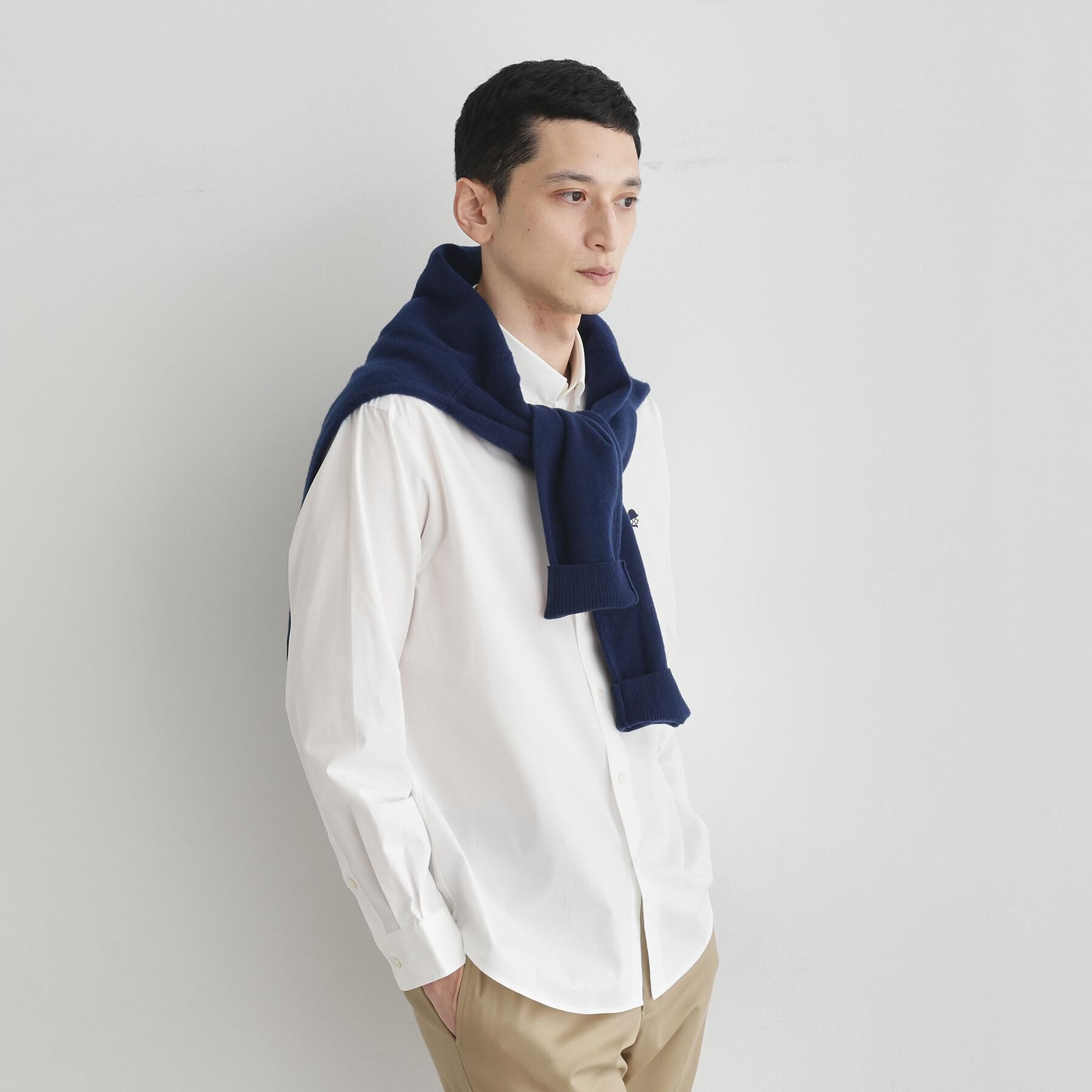 TAKEO KIKUCHI「【LIMITED】ワンポイント刺繍ボタンダウンシャツ」|シャツ・ブラウス|