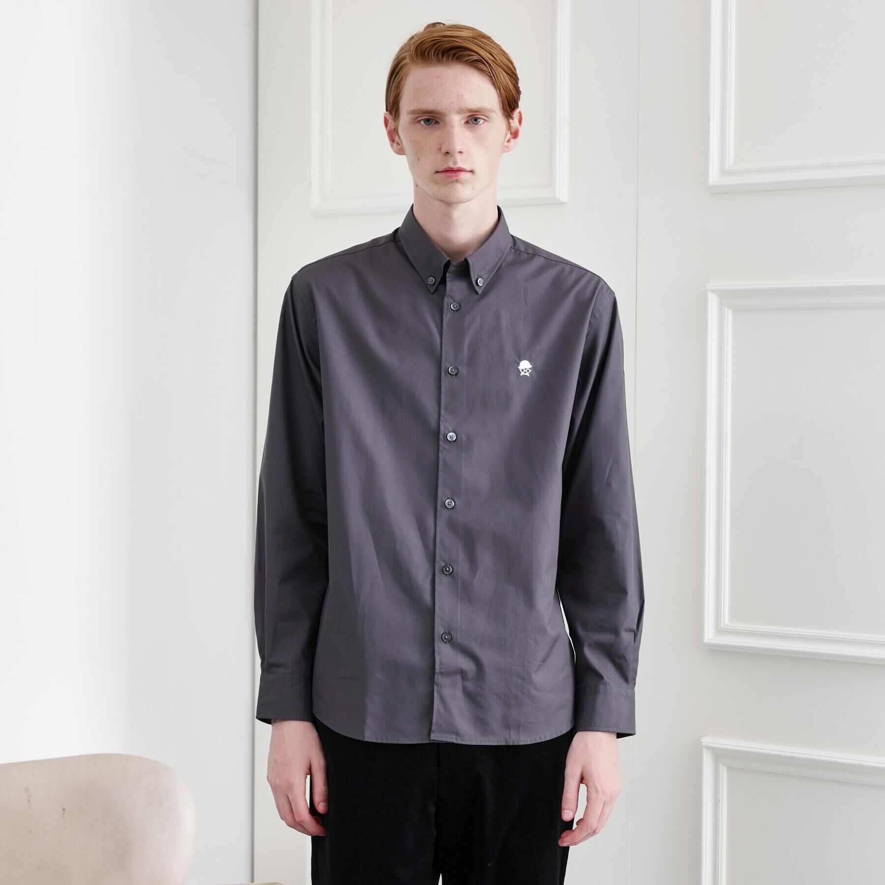 TAKEO KIKUCHI「【LIMITED】ワンポイント刺繍ボタンダウンシャツ」|シャツ・ブラウス|