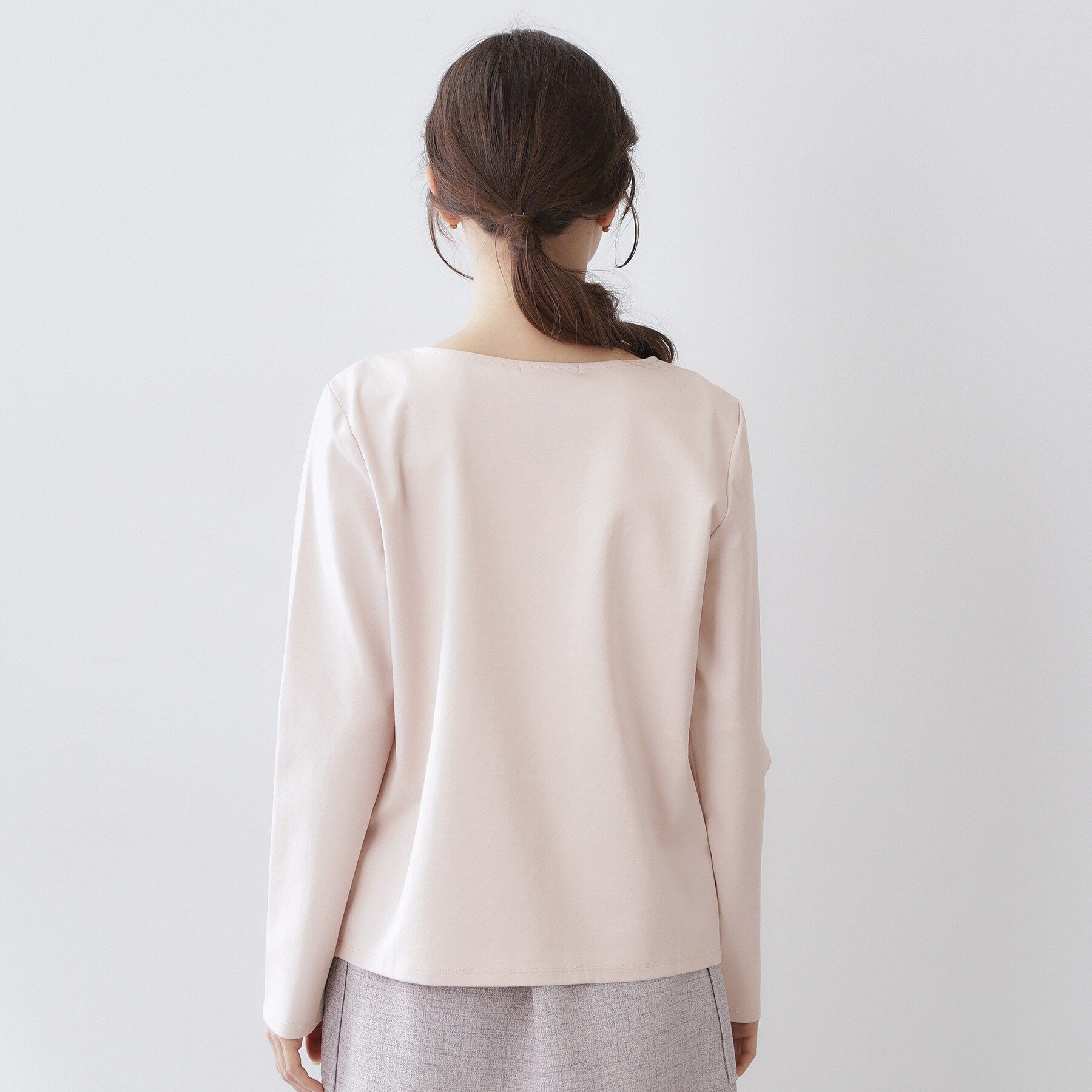 index「アシメタックフリルバートップス【洗濯機OK】」|Tシャツ・カットソー|