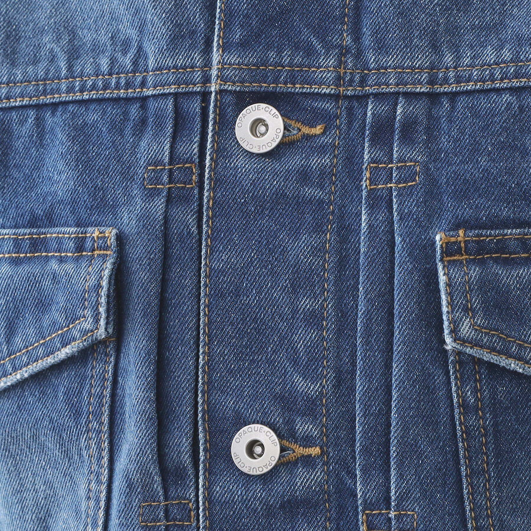 OPAQUE.CLIP「デニムジャケット【洗濯機OK】」|デニムジャケット|