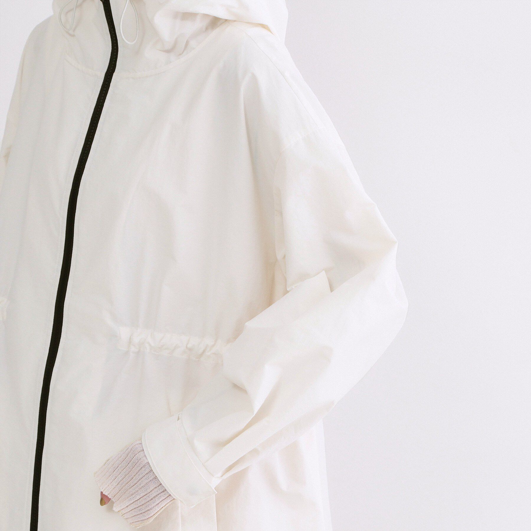 OPAQUE.CLIP「撥水フードZIPロングコート【洗濯機OK】」|その他|