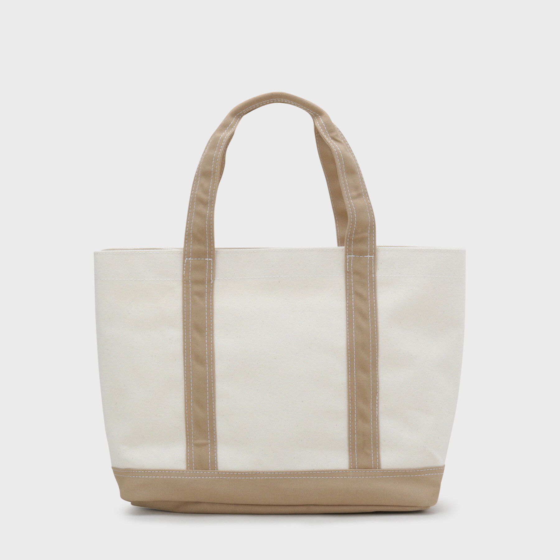 OPAQUE.CLIP「バイカラー帆布BIGトート」|トートバッグ|