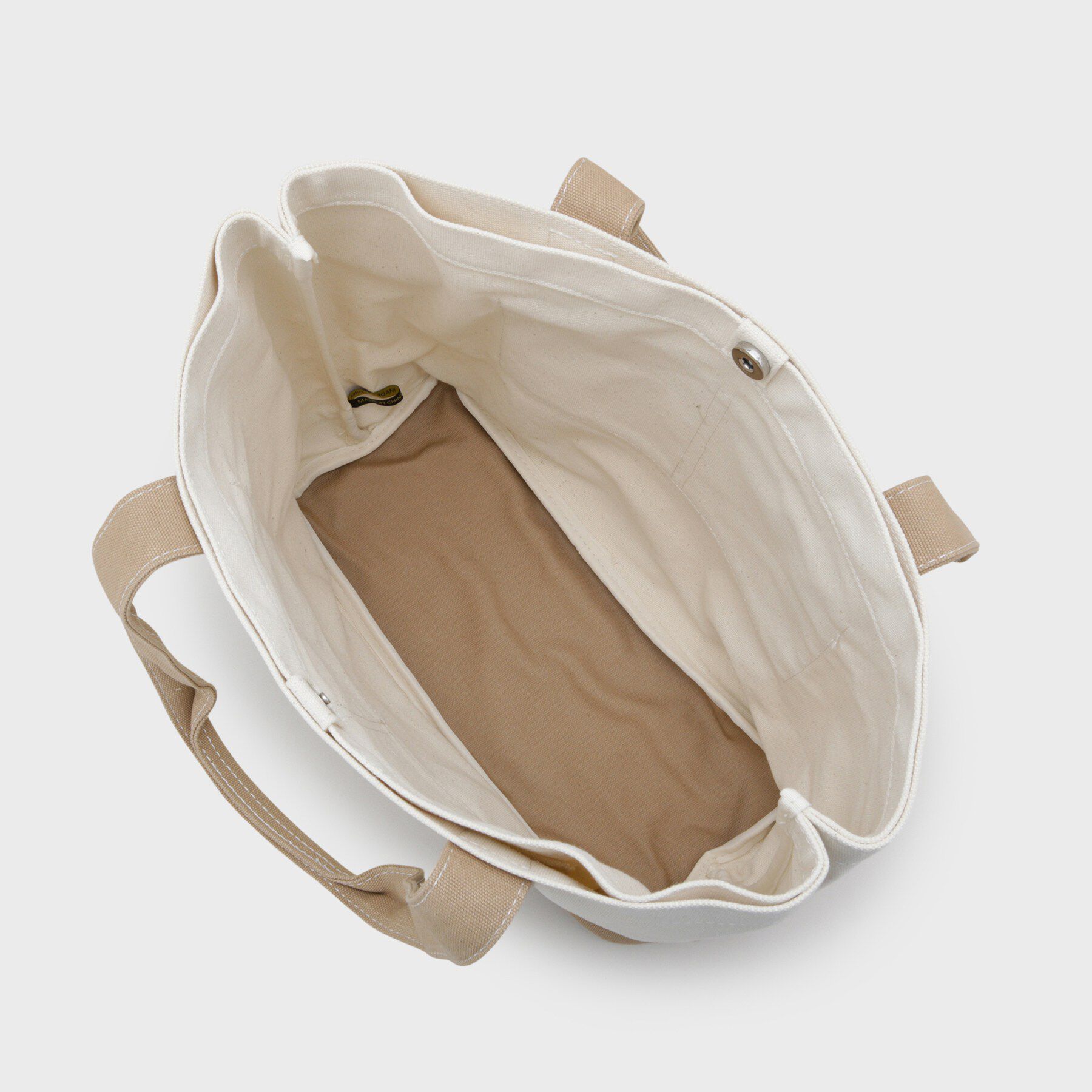 OPAQUE.CLIP「バイカラー帆布BIGトート」|トートバッグ|