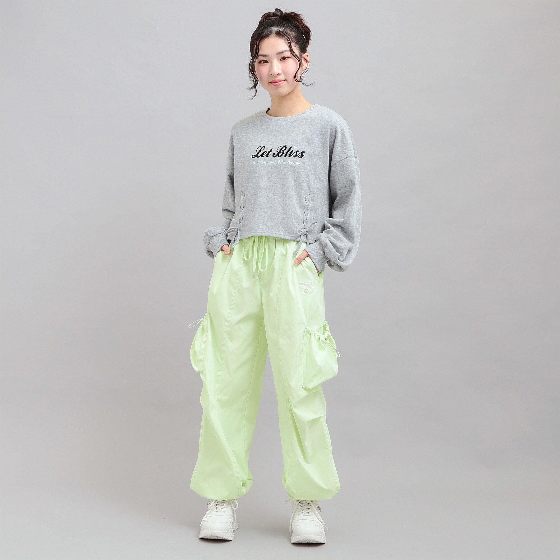 PINK-latte「ギャザーポケットパンツ」|その他|