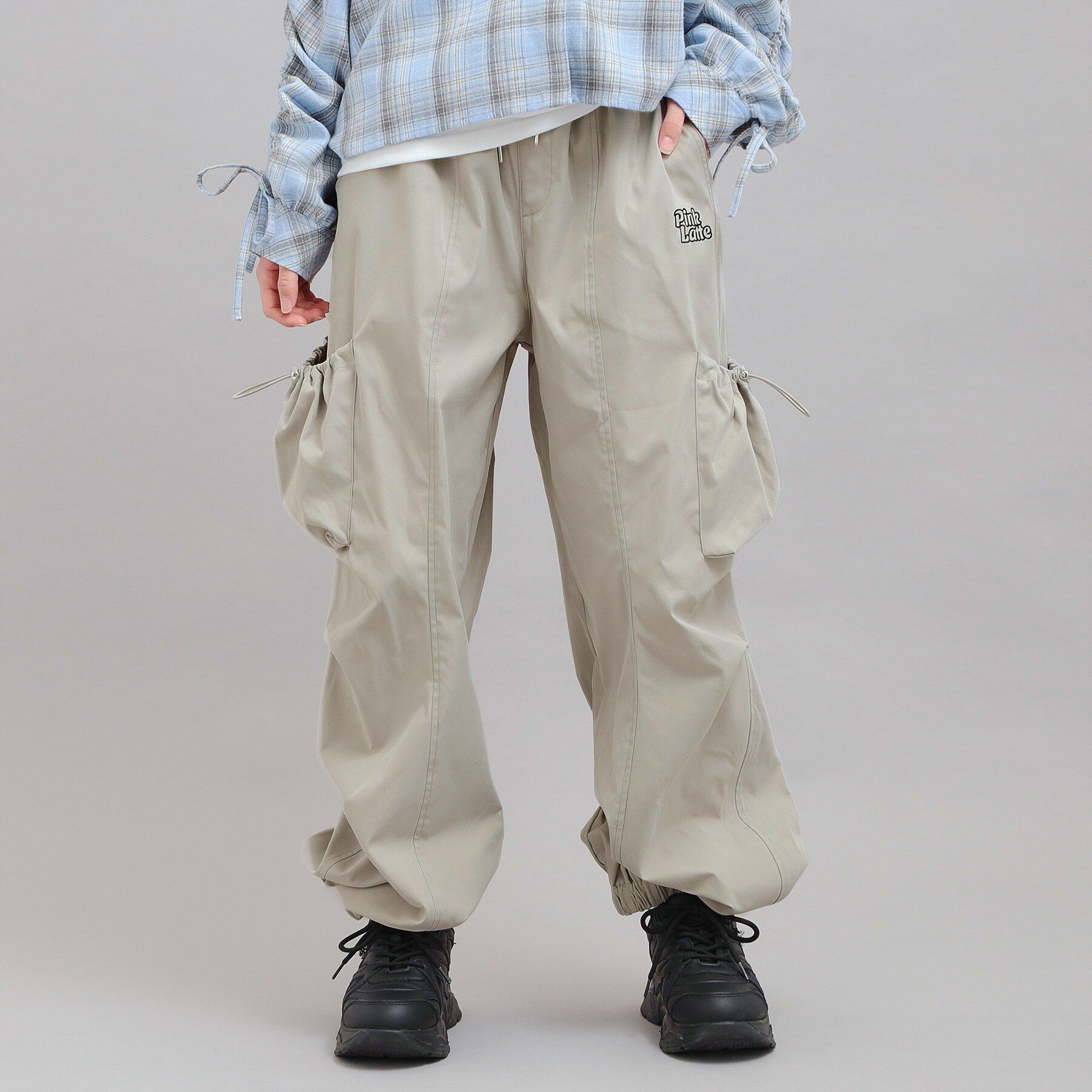 PINK-latte「ギャザーポケットパンツ」|その他|