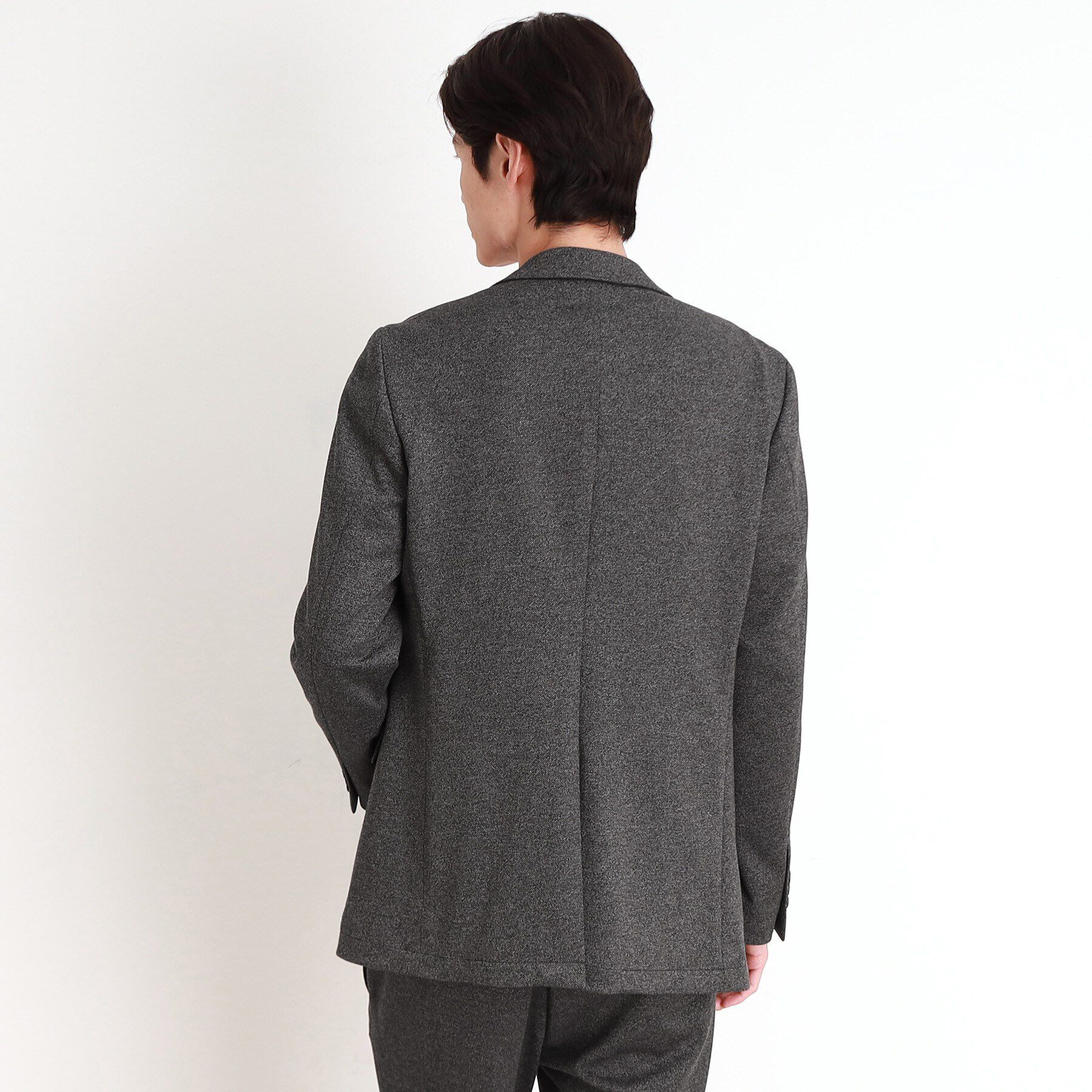 THE SHOP TK「TRポンチカルゼジャケット セットアップ可／ストレッチ」|テーラードジャケット|