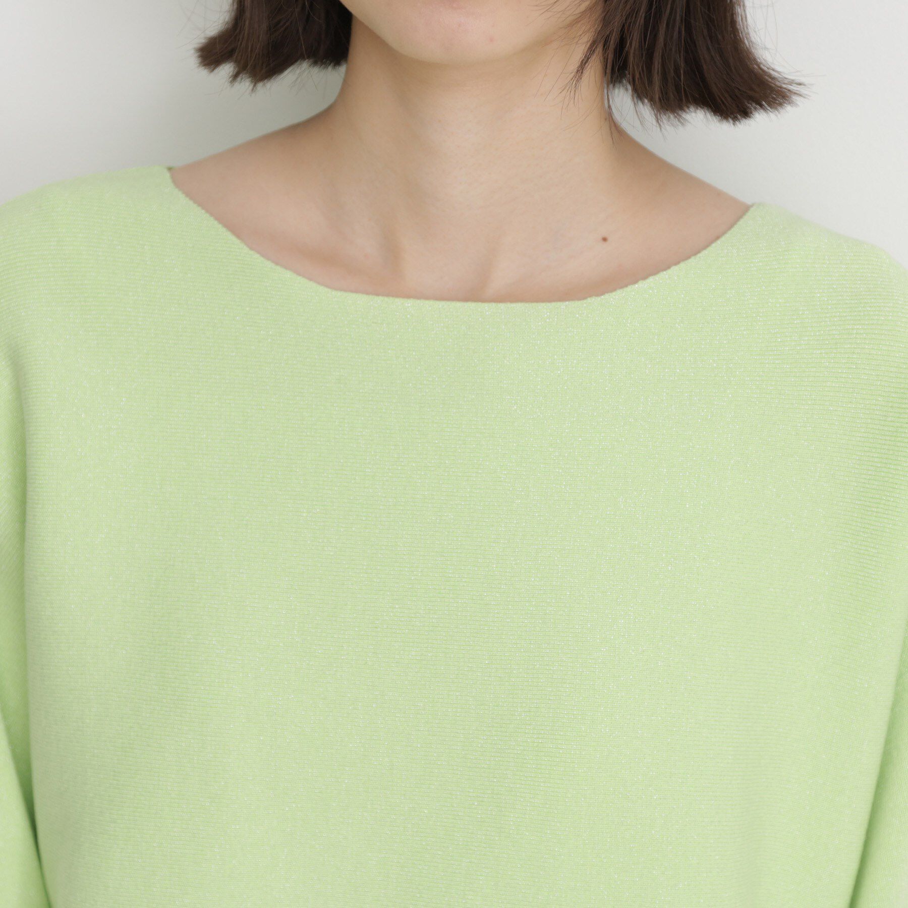 THE SHOP TK「ドルマン袖釦ニット【洗濯機OK】」|ニット・セーター|