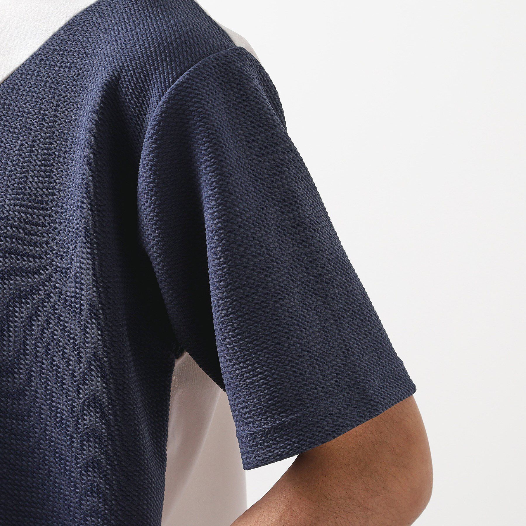 THE SHOP TK「アムンゼン異素材切替半袖Tシャツ」|Tシャツ・カットソー|