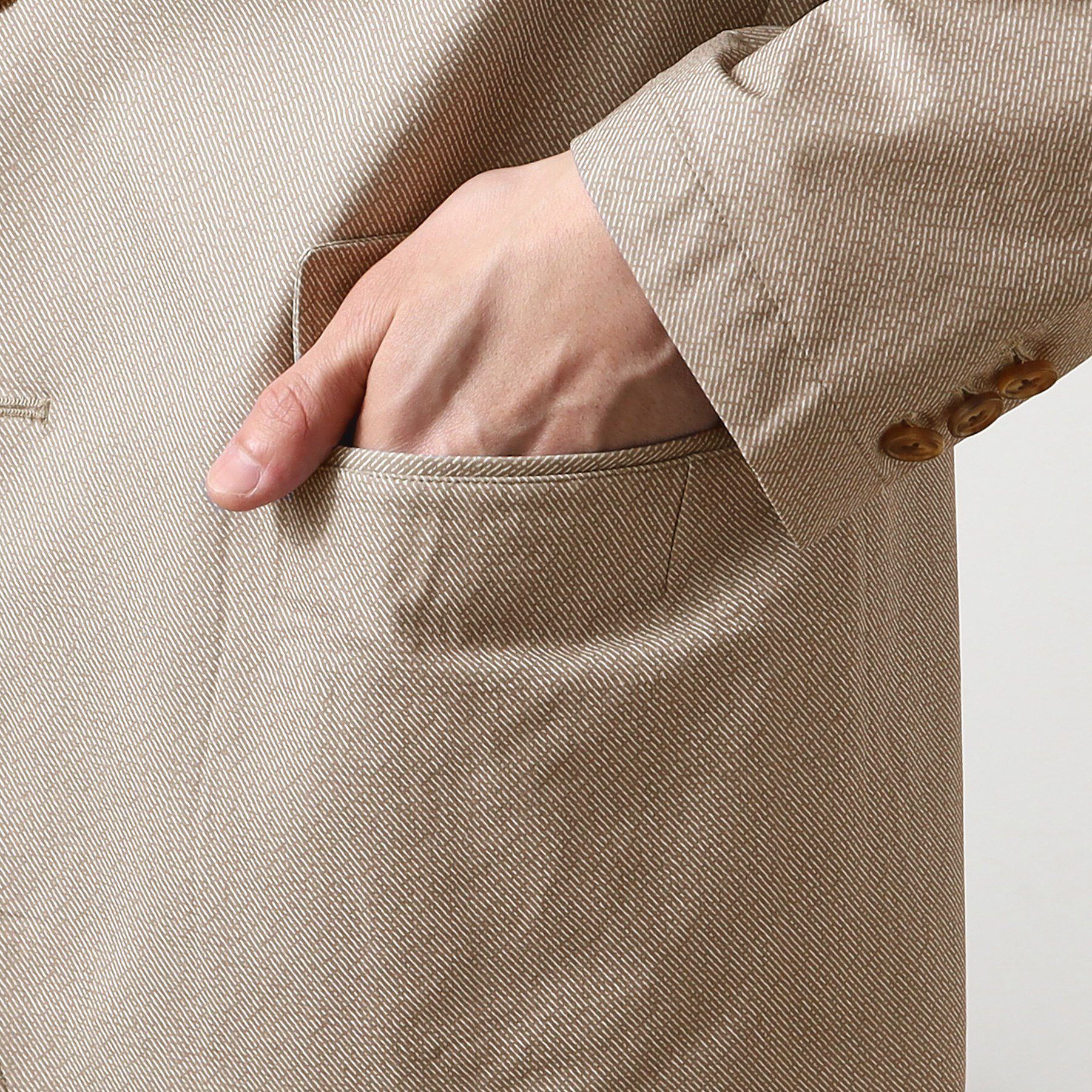 THE SHOP TK「スマートムーブメッシュジャケット【セットアップ可/洗濯機OK】」|テーラードジャケット|