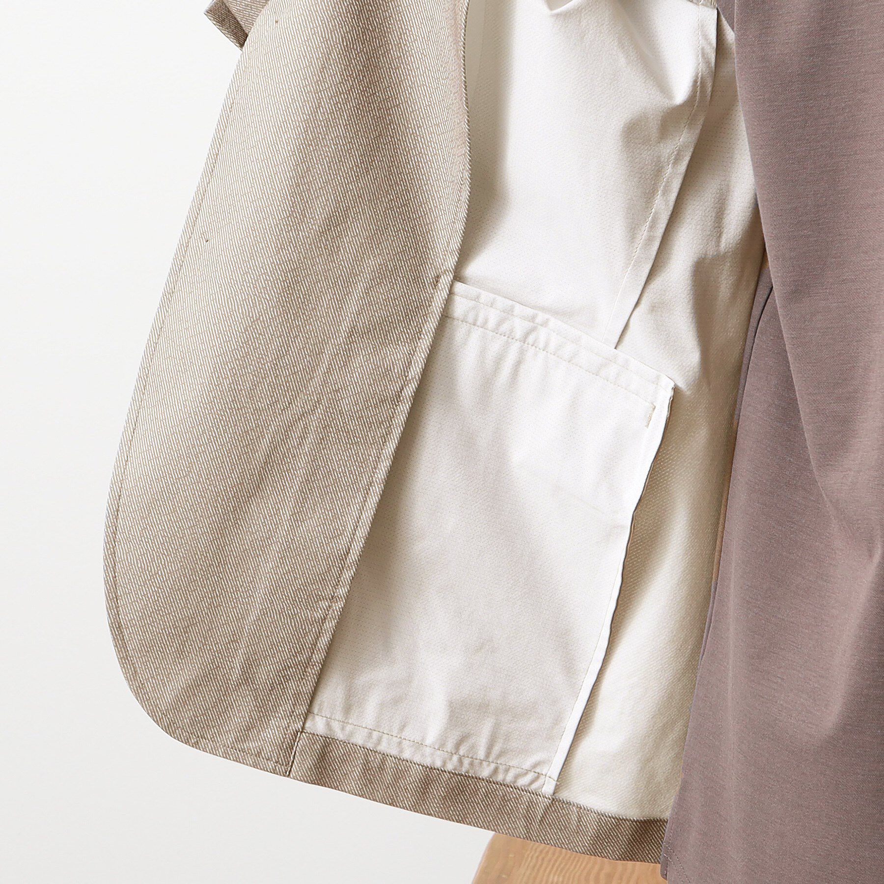 THE SHOP TK「スマートムーブメッシュジャケット【セットアップ可/洗濯機OK】」|テーラードジャケット|