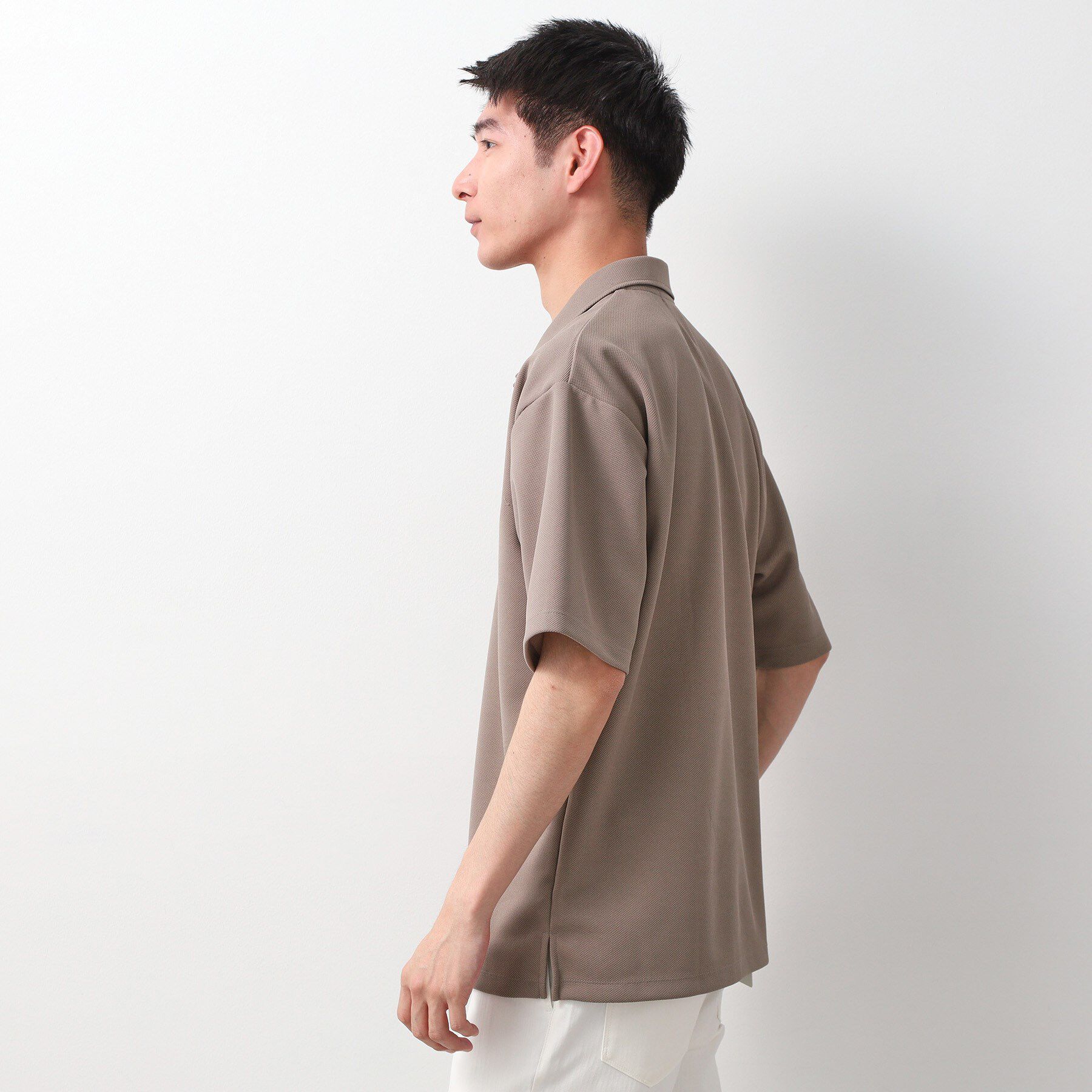 THE SHOP TK「ドライタッチカノコポロシャツ 【洗濯機OK/さらさら】」|ポロシャツ|