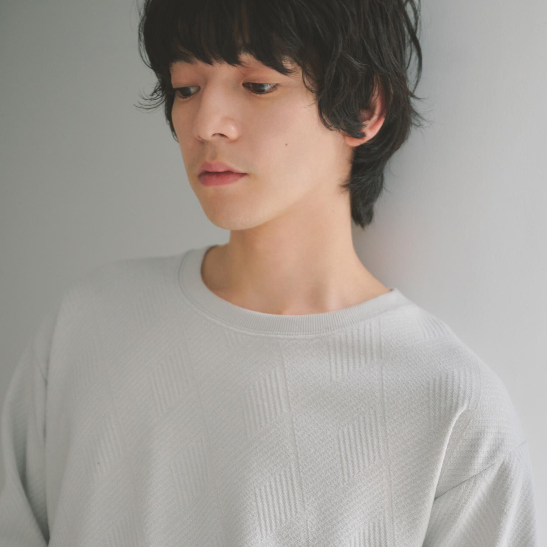 THE SHOP TK「【大人のデイリースタイルを格上げ】ジャカードリンクススウエット　洗濯機OK」|パーカー|