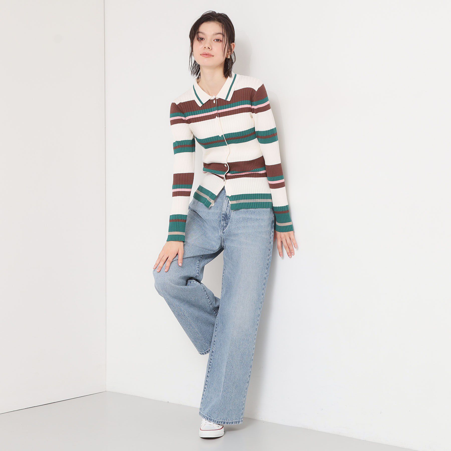 THE SHOP TK「AIBO DENIM ワイド」|デニム|