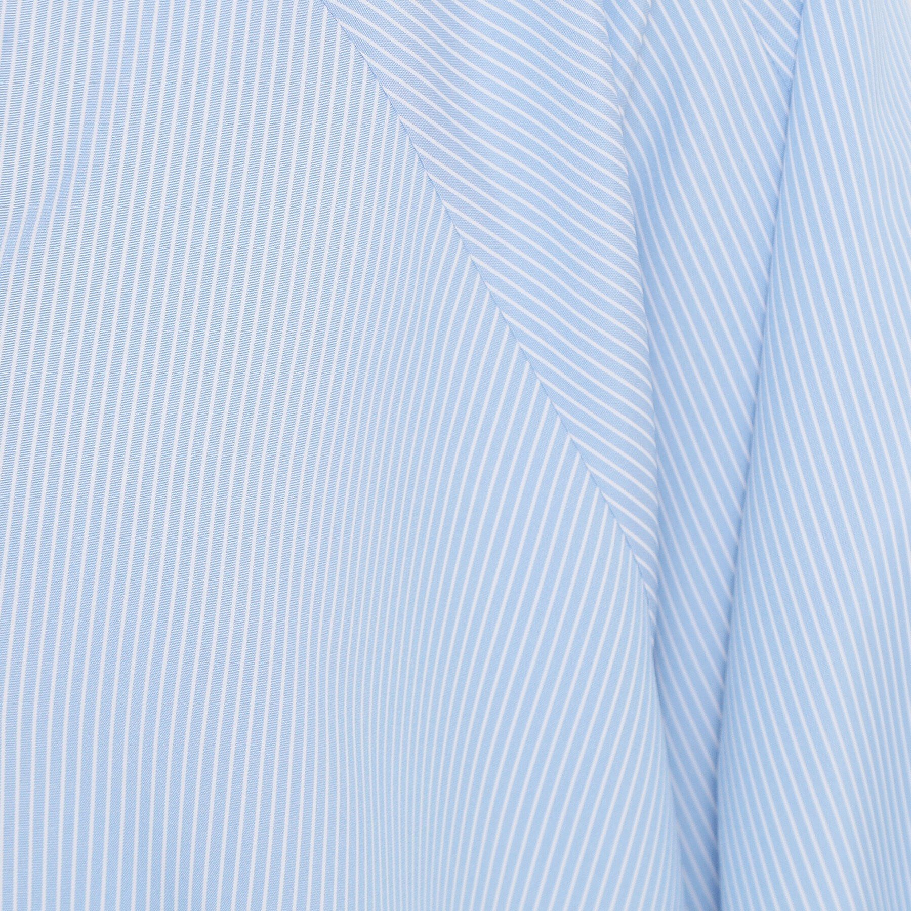 THE SHOP TK「キーネックストライプドロストシャツブラウス」|シャツ・ブラウス|