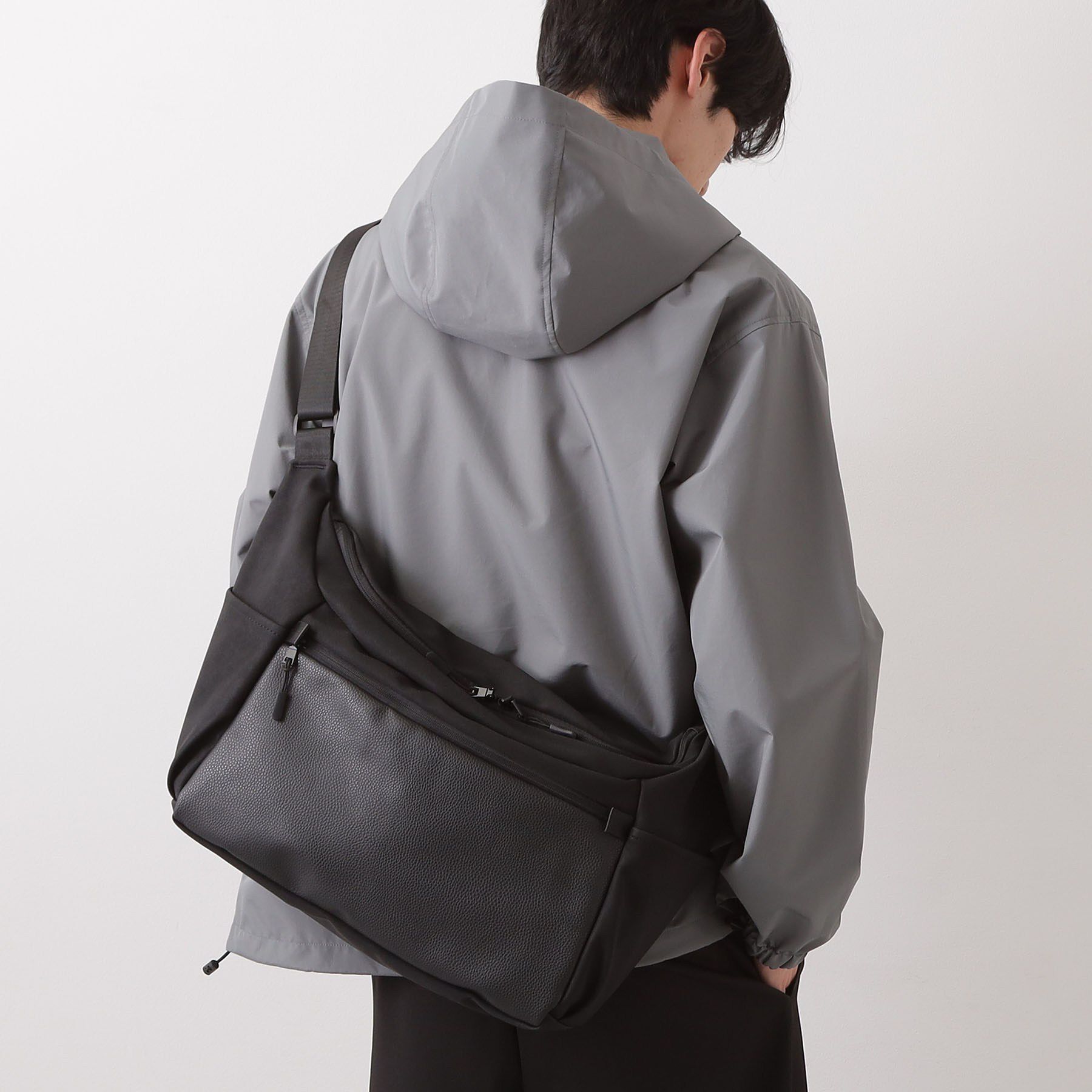 THE SHOP TK「【TO GO SHEEP】BIGショルダーバッグ」|ショルダー・メッセンジャー|ブラック(019)