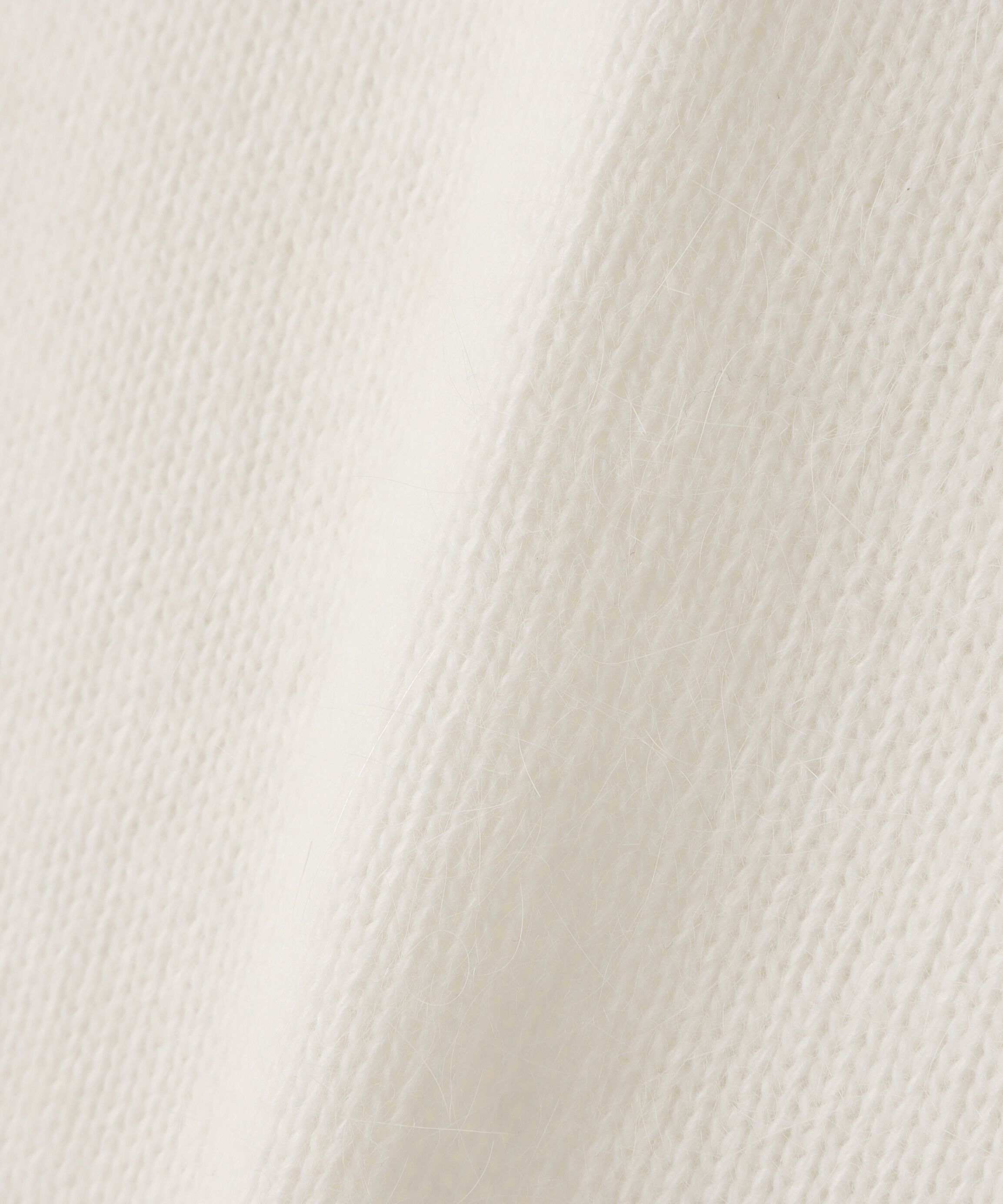  「アンゴラ混ハーフスリーブニット」|ニット・セーター|